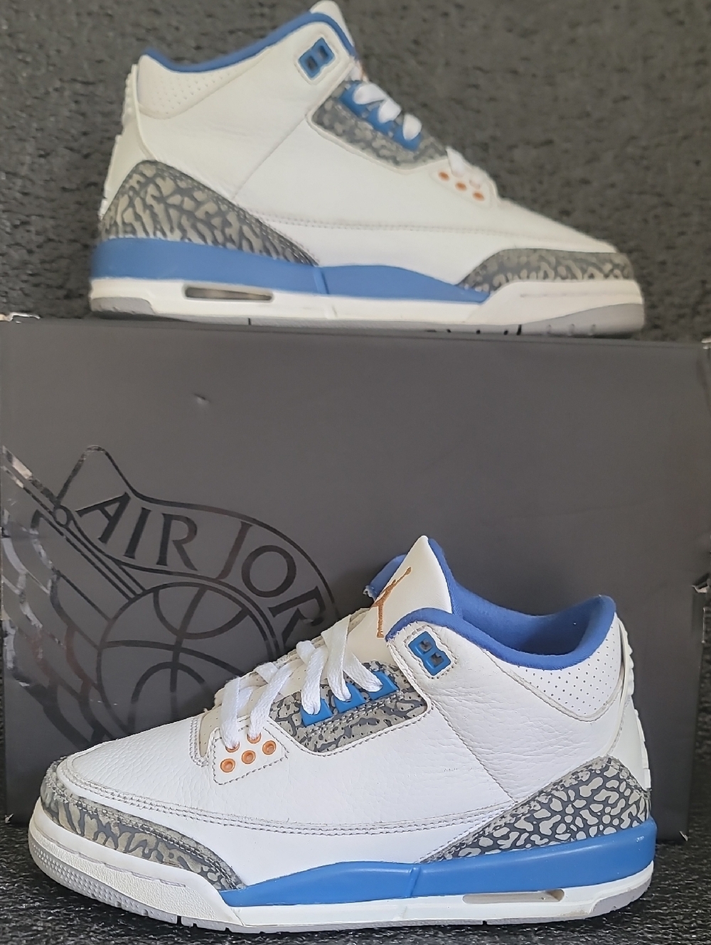 Nike Air Jordan 3 'Washington Wizards/Wizard PE' Wmns 7 Ships Today